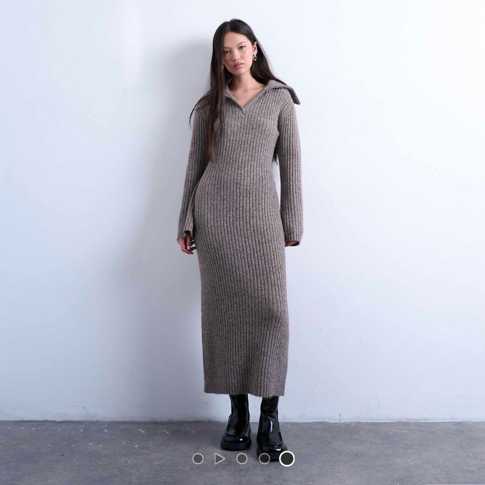 Topshop Knit Maxi Dress